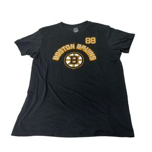 David Pastrnak #88 Boston Bruins ProEdge T-Shirt Black New Mens XL